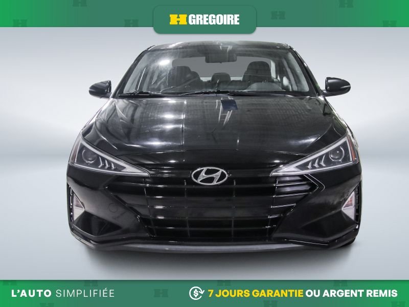 Hyundai Elantra 2020 Noir Saint-Eustache - photo #1