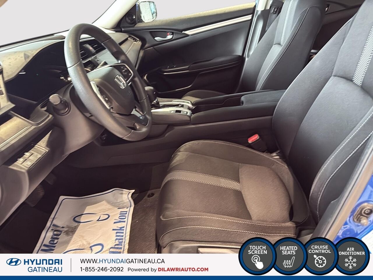Honda Civic Berline LX CVT 2020 Bleu Ottawa & Gatineau - photo #6