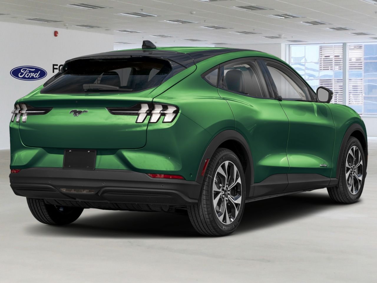 2026 Ford Mustang Mach-E Eruption Green Metallic Saint-Basile-le-Grand - photo #2