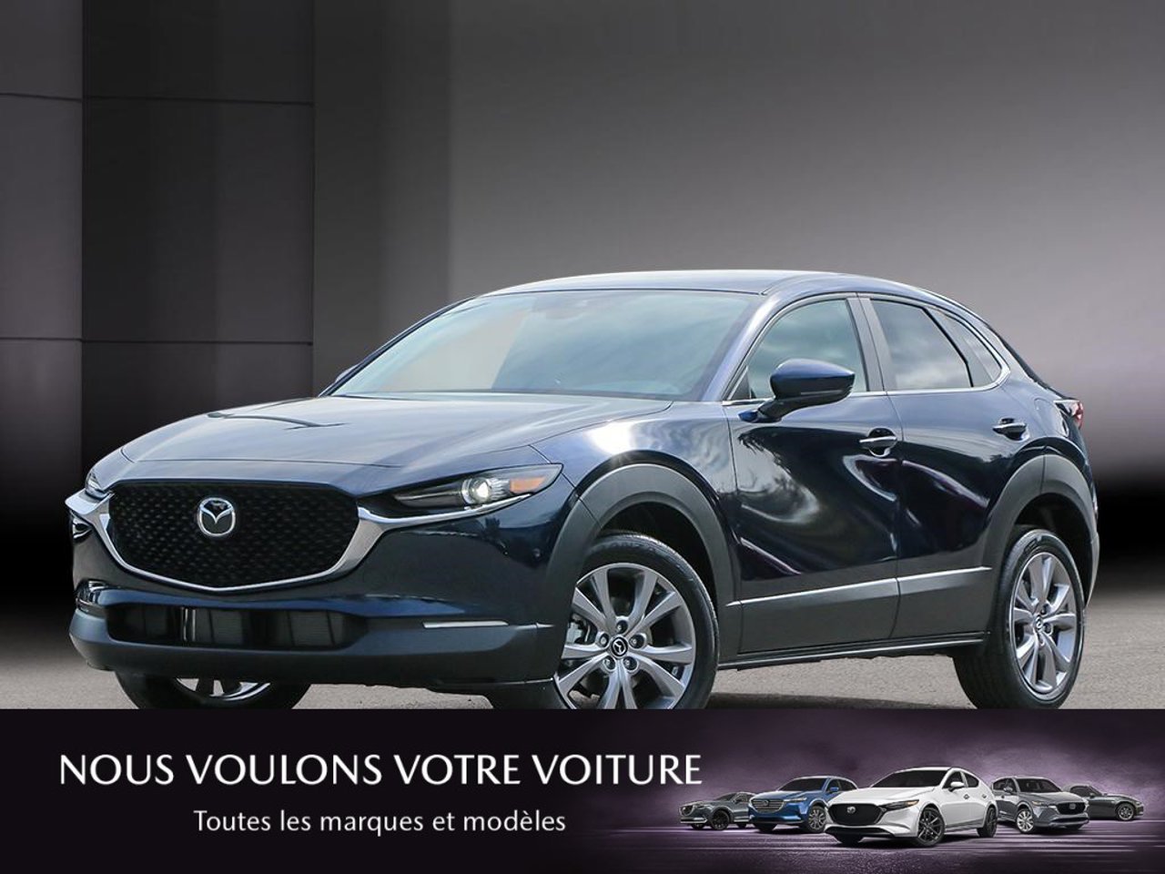 2026 Mazda CX-30 3MVDMBCL8TM229887 Deep Crystal Blue Mica Mirabel - photo #0