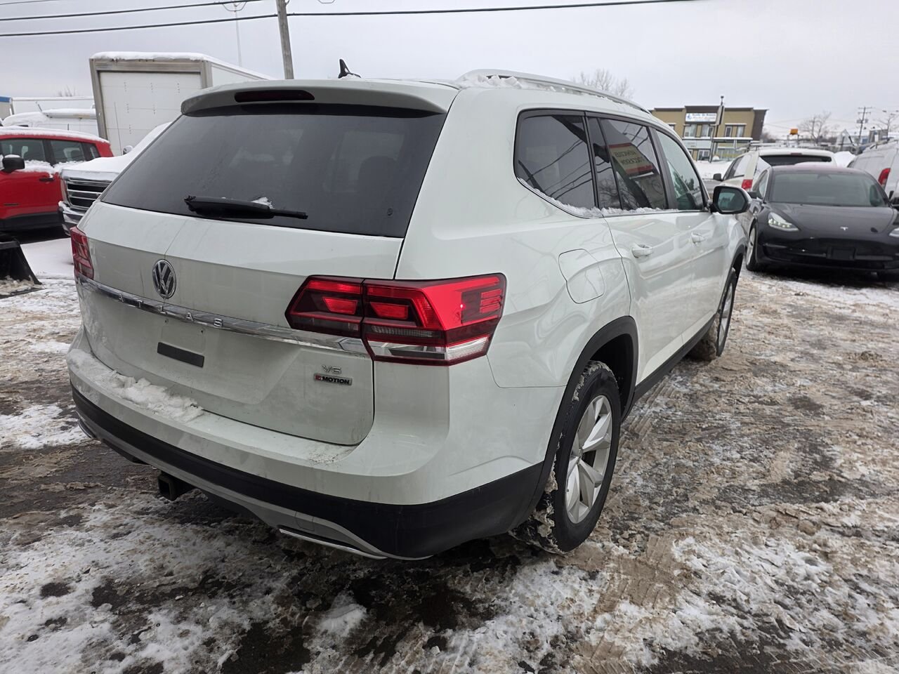 Volkswagen Atlas 2019 Blanc Longueuil, - photo #4