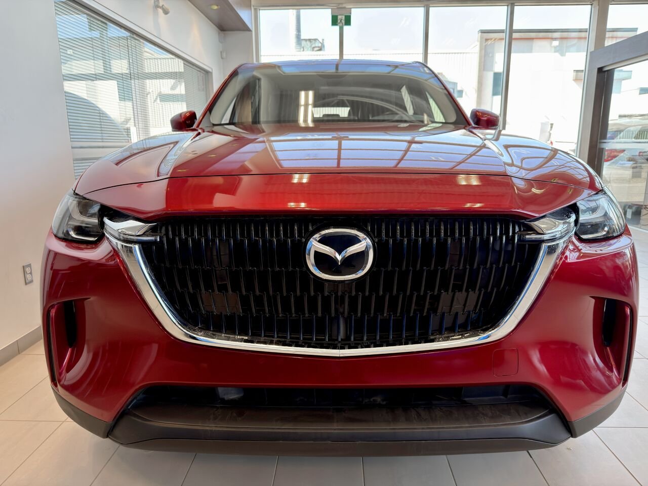 2024 Mazda CX-90 hybride léger Red Notre-Dame-des-Prairies - photo #3