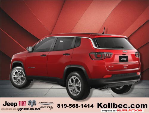 2025 Jeep Compass 251330 | Sport 4x4 Red Hot Pearl Gatineau - photo #1