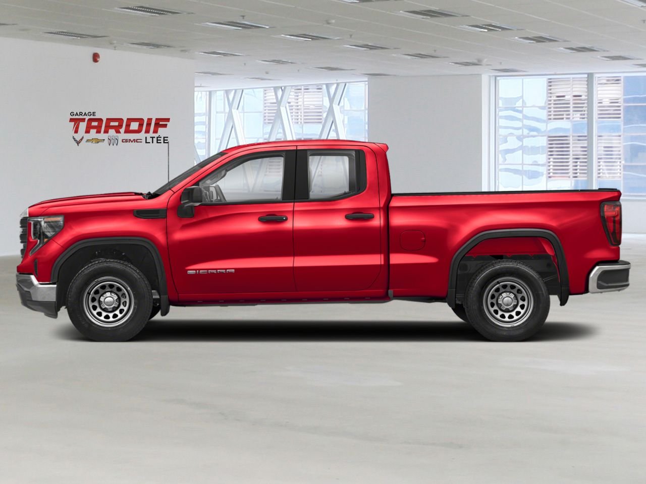 2024 GMC Sierra 1500 Elevation cabine double 4RM 147 po Volcanic Red Tintcoat Amos - photo #2