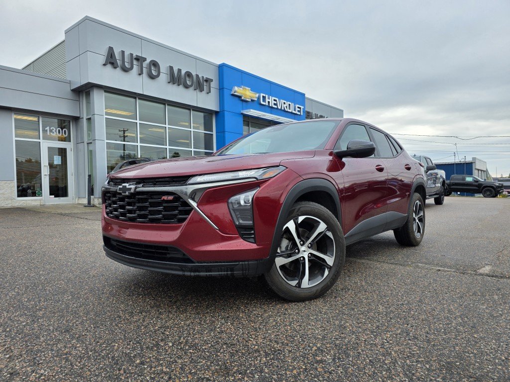 Chevrolet Trax RS 2024 Rouge Mont-Laurier - photo #1