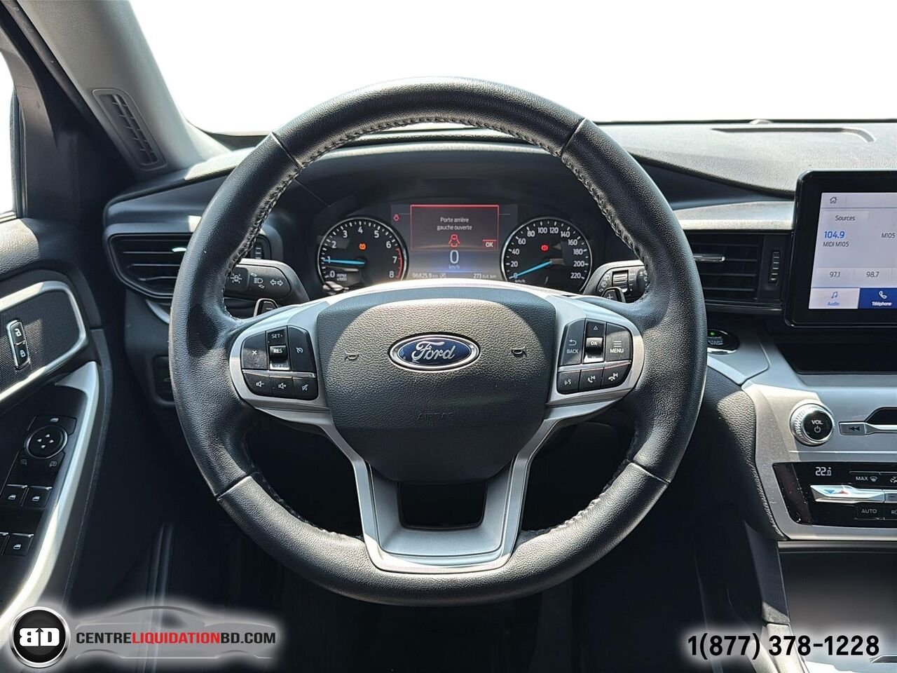 2020 Ford Explorer XLT AWD 7 PASSAGERS | BD0332 Grey Granby - photo #17