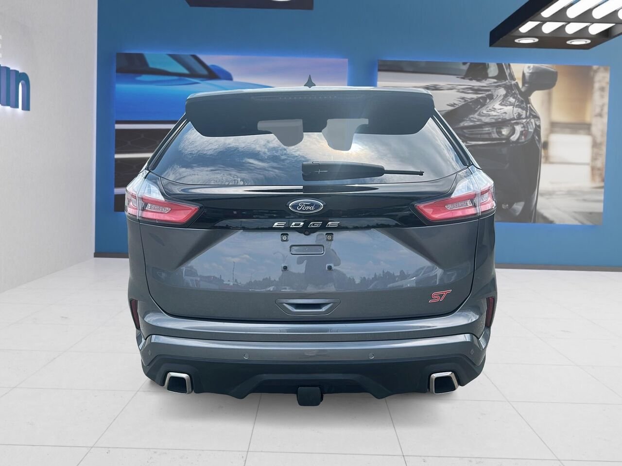 Ford Edge 2022 Gris Rouyn-Noranda - photo #2