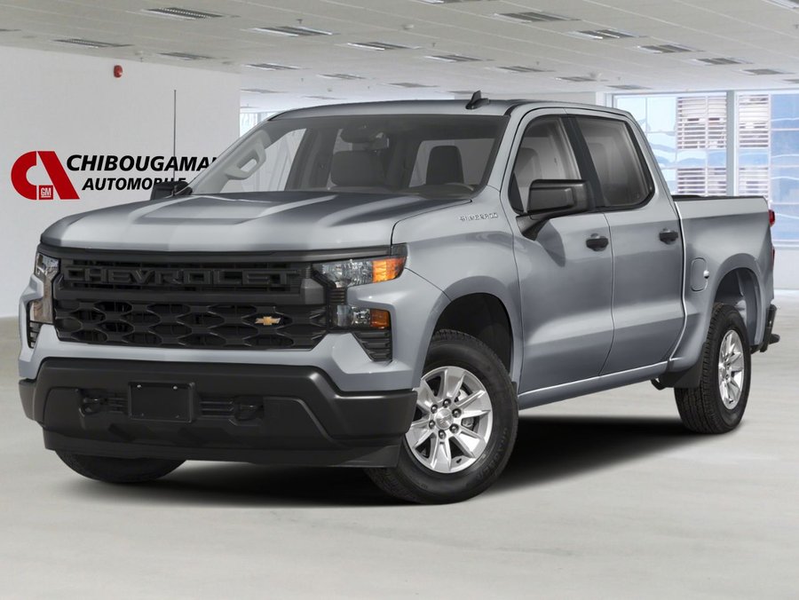 CHEVROLET Silverado 1500 K1500 SILVERADO CREW CAB CUSTOM STD/BOX (1CX) 2026 Gris sterling métallisé