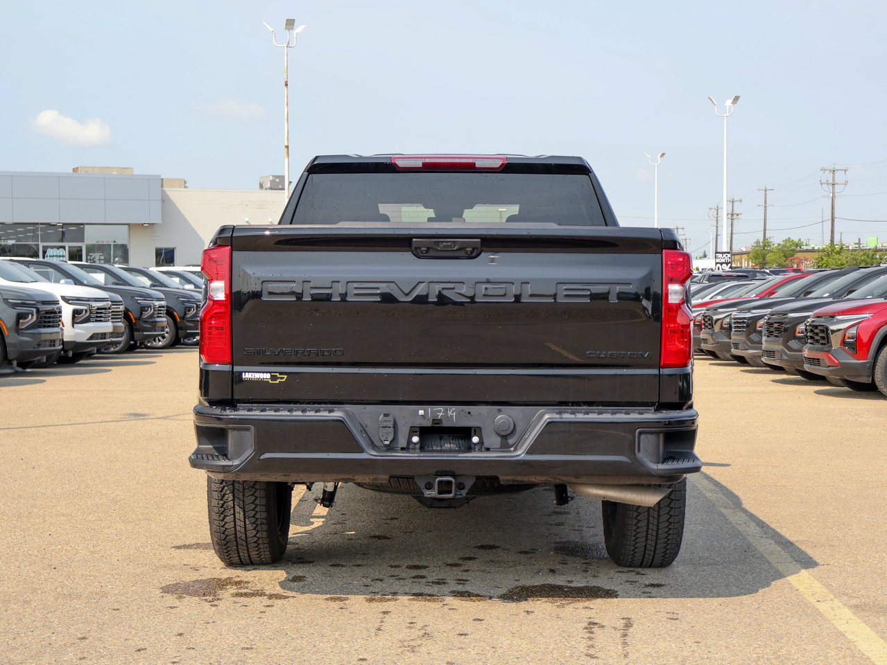 2024 Chevrolet Silverado 1500 4WD Crew Cab 147 Custom Black Sherwood Park - photo #10