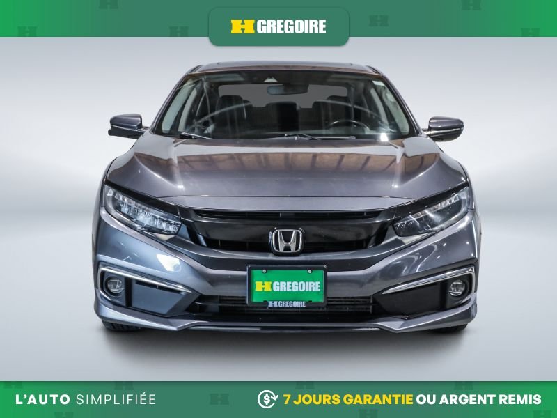 Honda Civic Touring AUTO AC CUIR TOIT NAV MAGS CAM RECULE 2019 Gris
