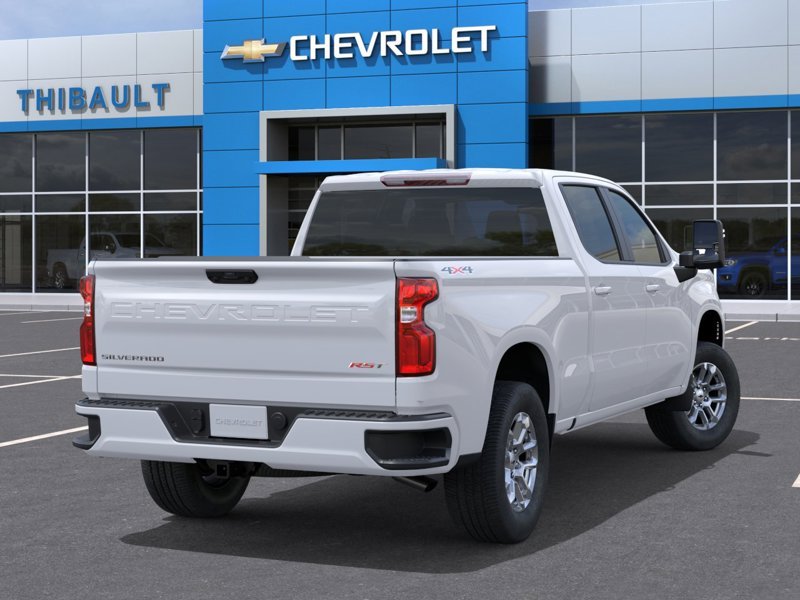 CHEVROLET Silverado 1500 RST cabine multiplace 4RM 157 po 2026 BLANC SOMMET Sherbrooke - photo #3