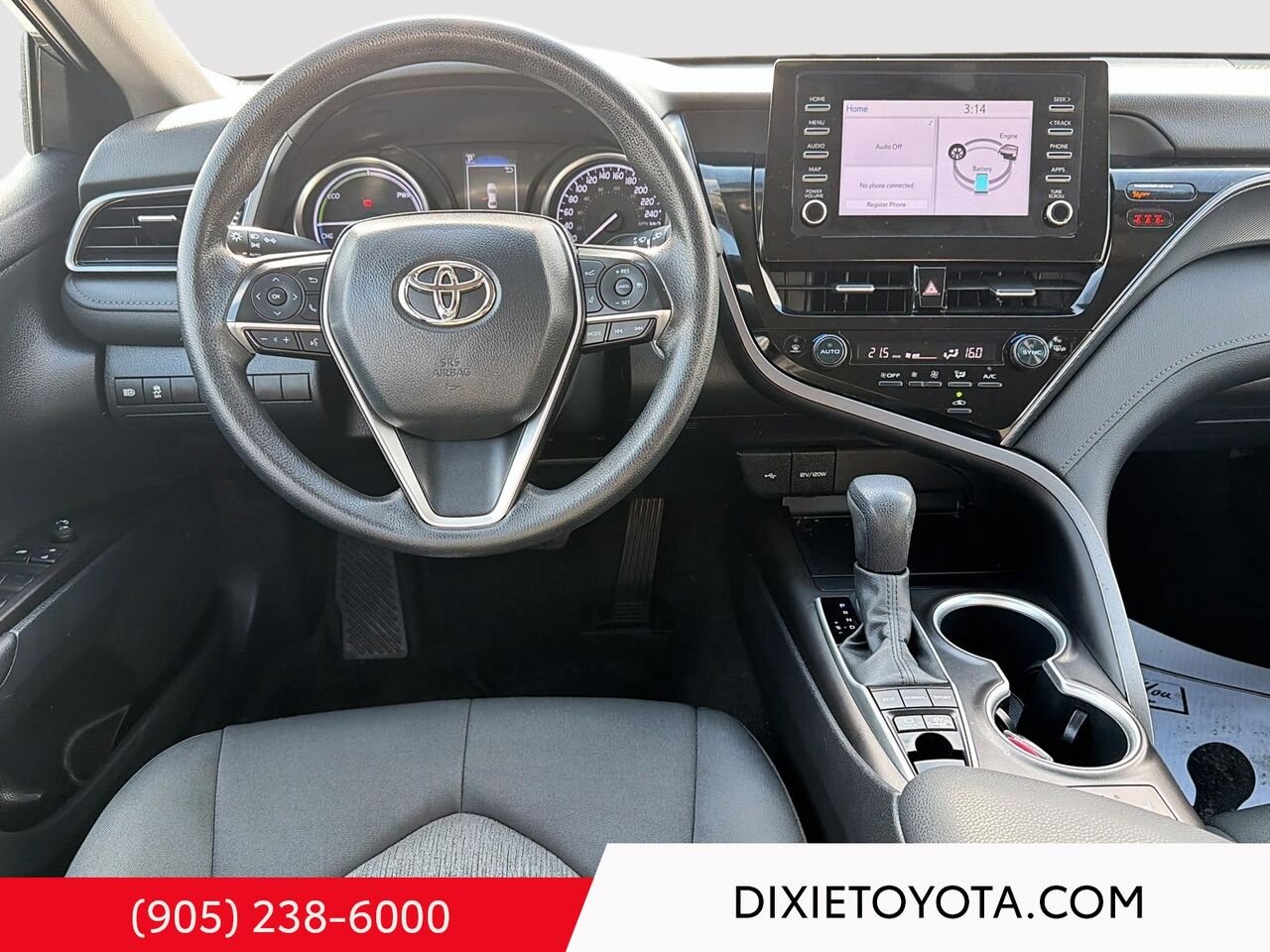 2024 Toyota Camry HYBRID LE / CLEAN CARFAX / ALLOY WHEELS / TOYOTA SAFETY SENSE / CARPLAY AND ANDROID AUTO Grey Mississauga - photo #17