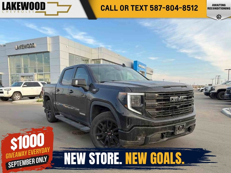 2024 GMC Sierra 1500 Elevation Premium 3.0L Duramax X31 | Power Sunroof Black