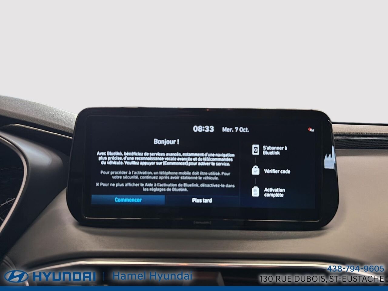 Hyundai Santa Fe 2023 Argent Saint-Eustache - photo #14