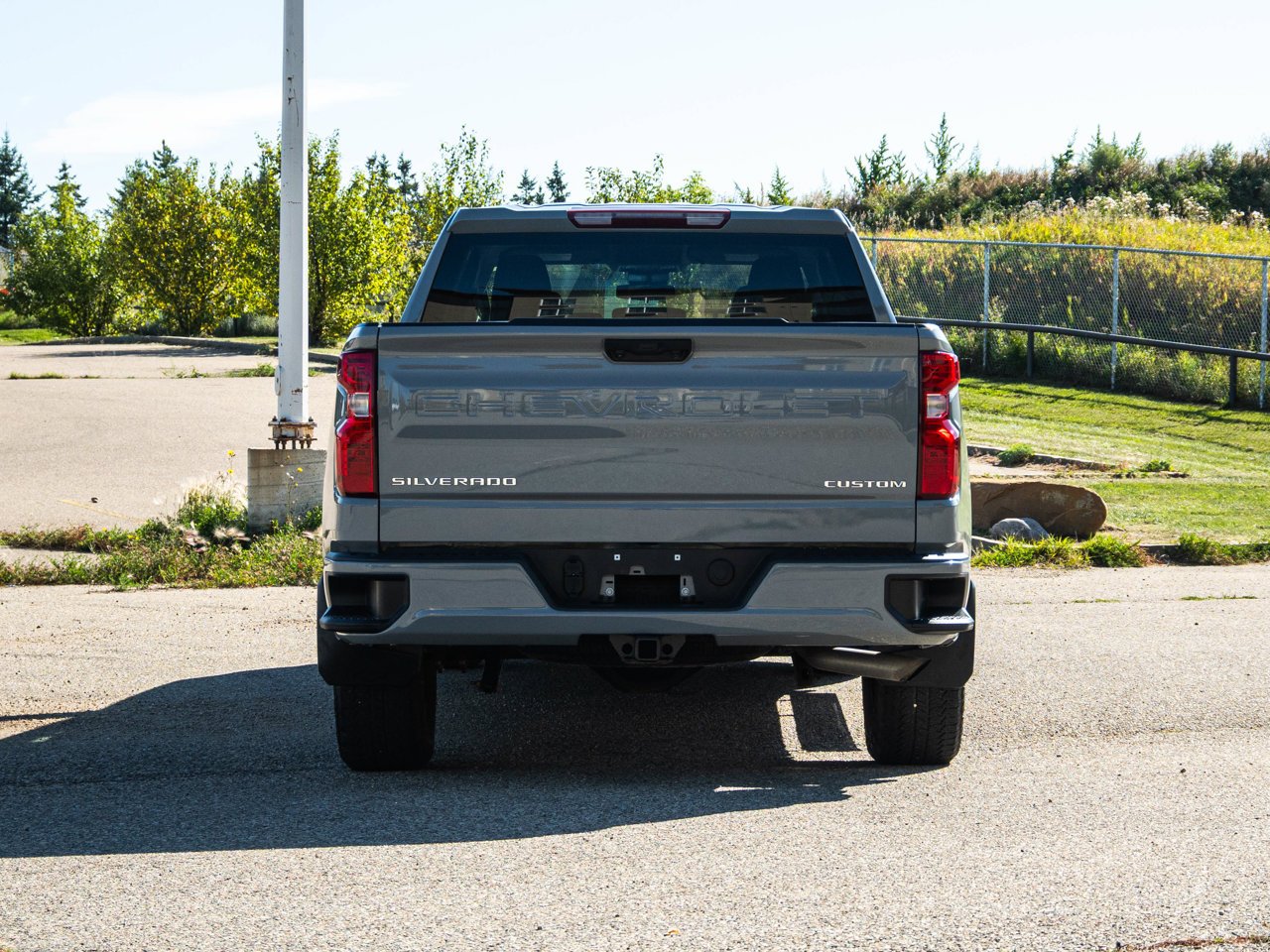 2024 Chevrolet Silverado 1500 4WD Crew Cab 147 Custom Grey Sherwood Park - photo #12