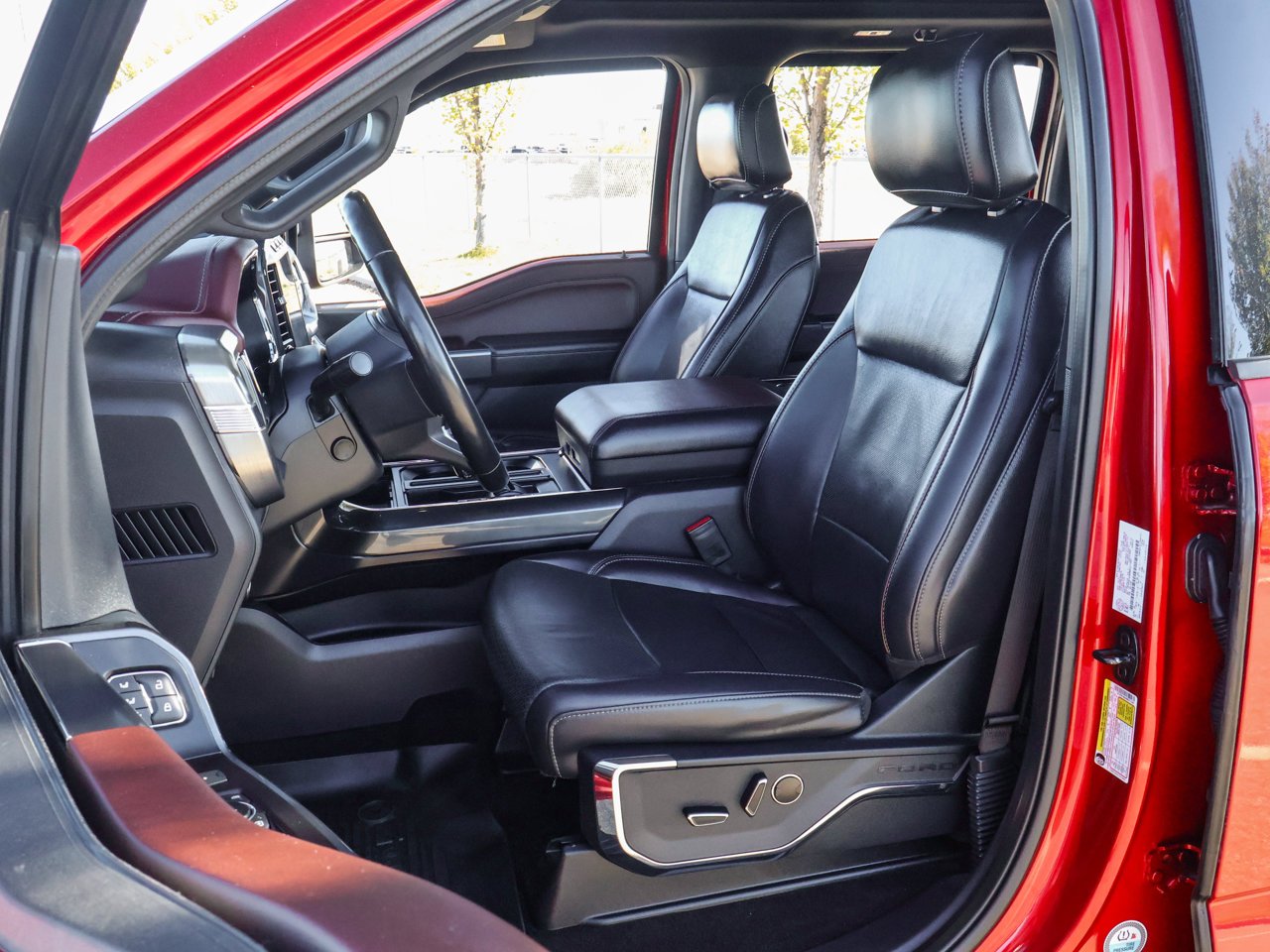 2021 Ford F-150 LARIAT 4WD SuperCrew 6.5' Box Red Sherwood Park - photo #13