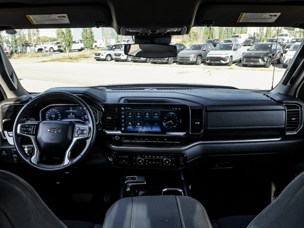 2025 Chevrolet Silverado 1500 4WD Crew Cab 147 RST Blue Sherwood Park - photo #16