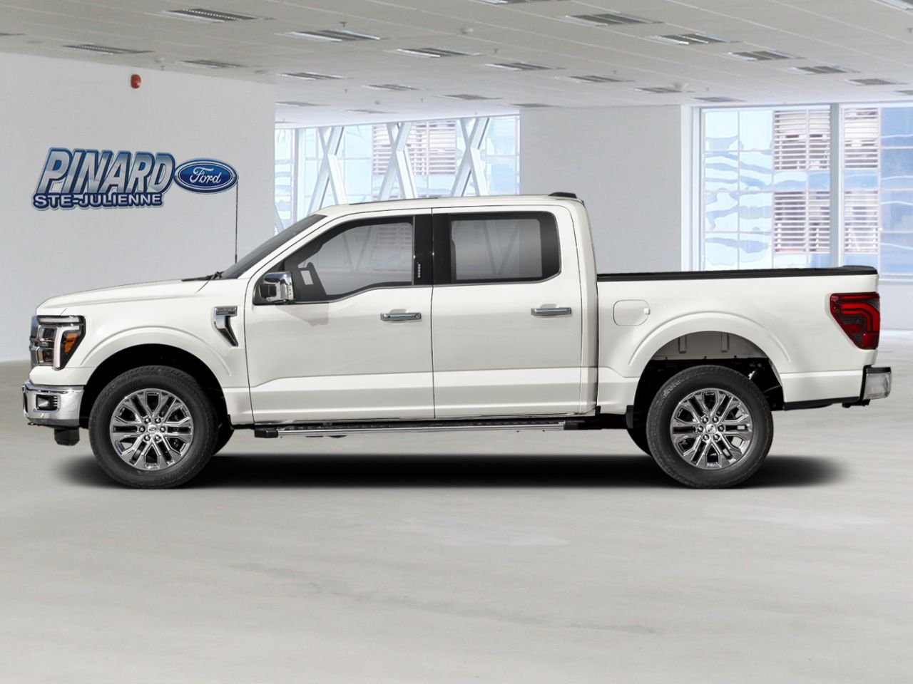 Ford F-150 2026 Blanc astral métallisé trois couches Sainte-Julienne - photo #1