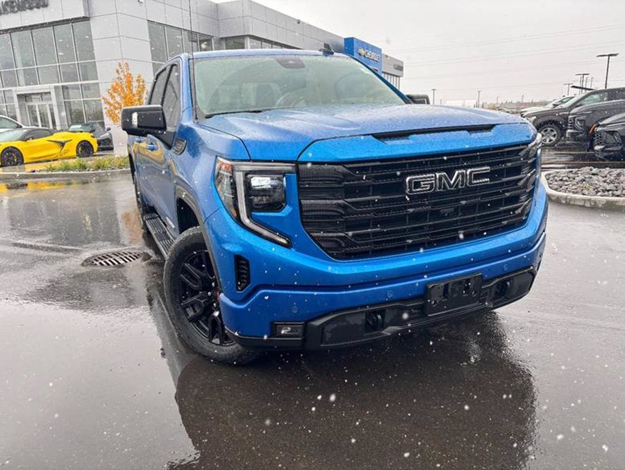 2024 GMC Sierra 1500 Elevation Premium 5.3L | Heated Leather Bucket Seats Blue