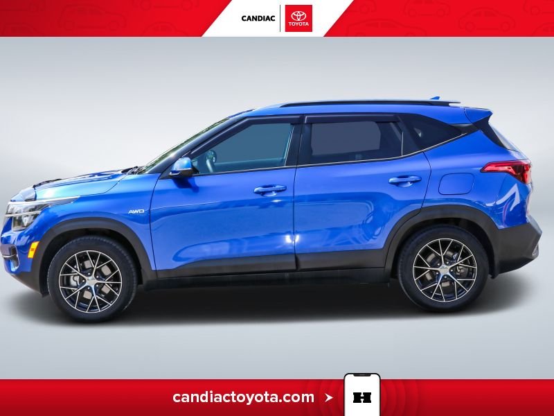 Kia Seltos TA04277 | LX AWD - BAS KM - MAGS - CAMERA RECUL 2021 Bleu Laval - photo #4