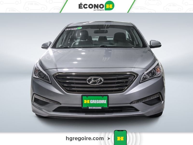 Hyundai Sonata 822292 | 2.4L GLS TOIT GR ÉLEC A/C BLUETOOTH CAMÉRA MAGS 2017 Gris Laval - photo #1