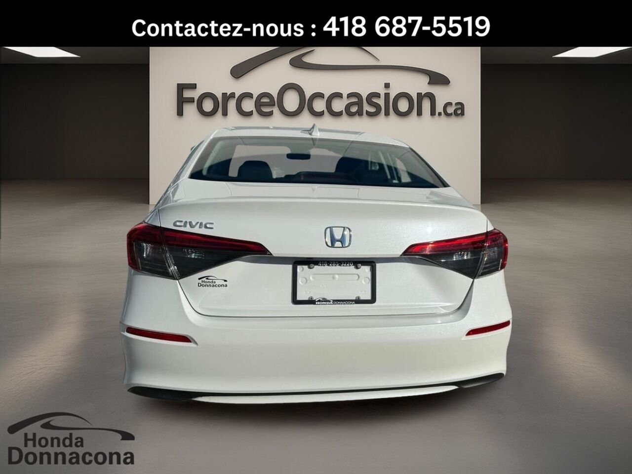 Honda Civic 2022 Blanc Donnacona - photo #4