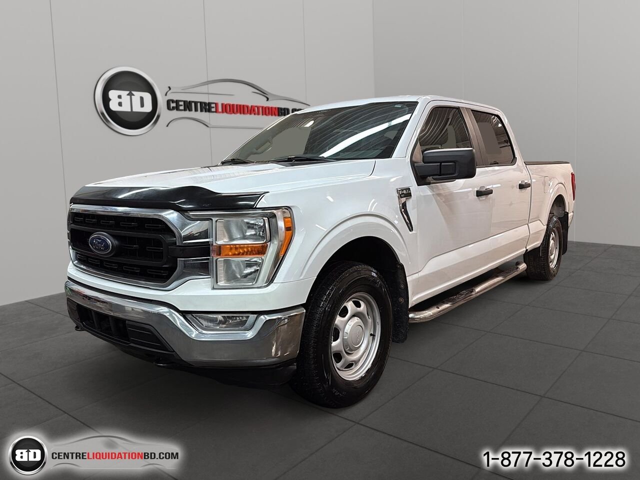 Ford F-150 SUPERCREW XLT 3.5L ECOBOOST BOITE 6.5P | BD0178 2021 Blanc Granby - photo #2