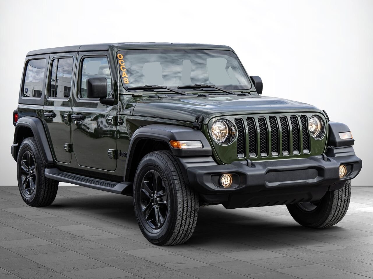 2021 Jeep Wrangler Green Sainte-Julienne - photo #2