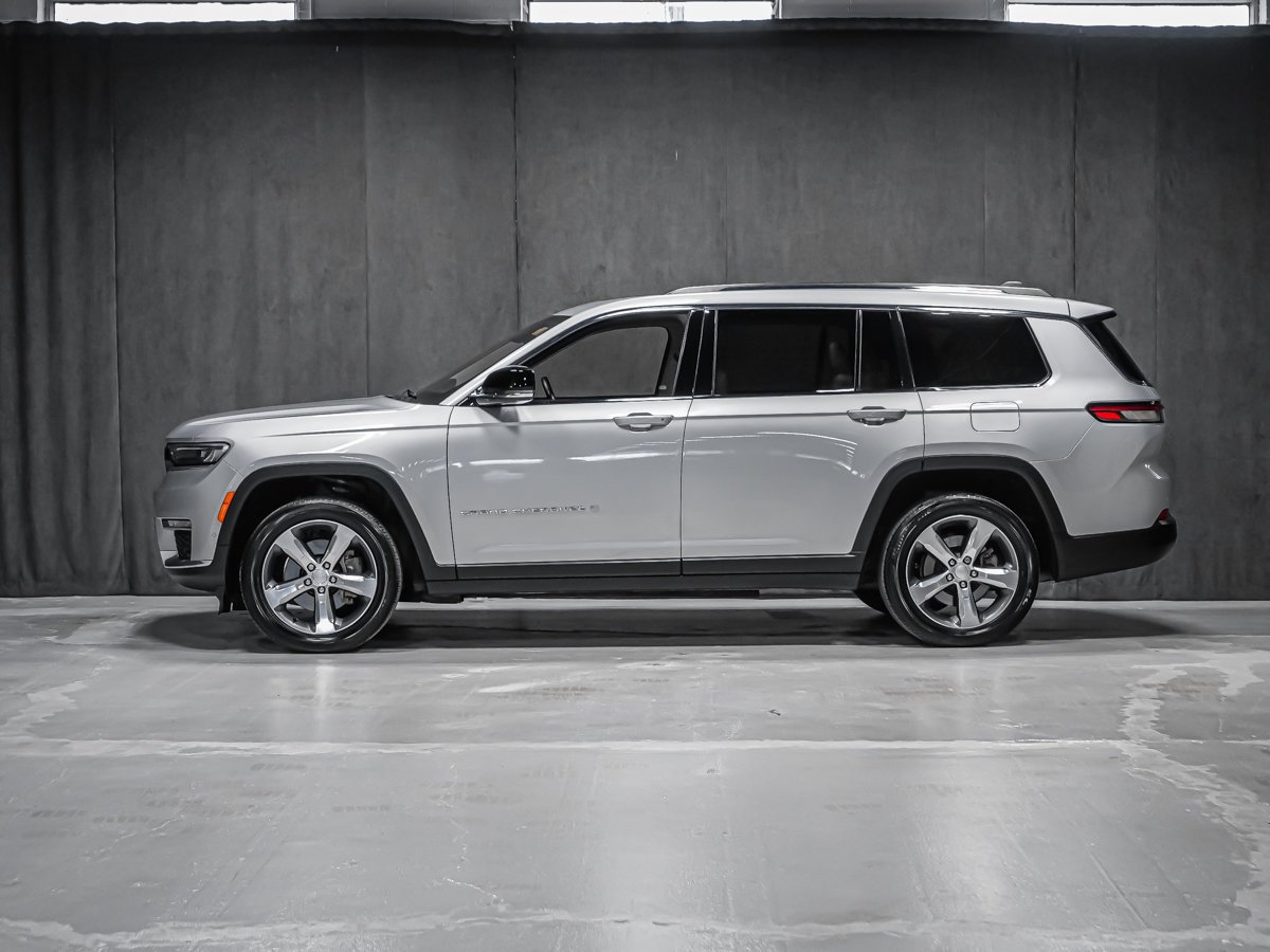 2021 Jeep Grand Cherokee L LIMITED NAV TOIT PANO SIÈGES VENTILÉS ATTELAGE Silver Montreal - photo #2