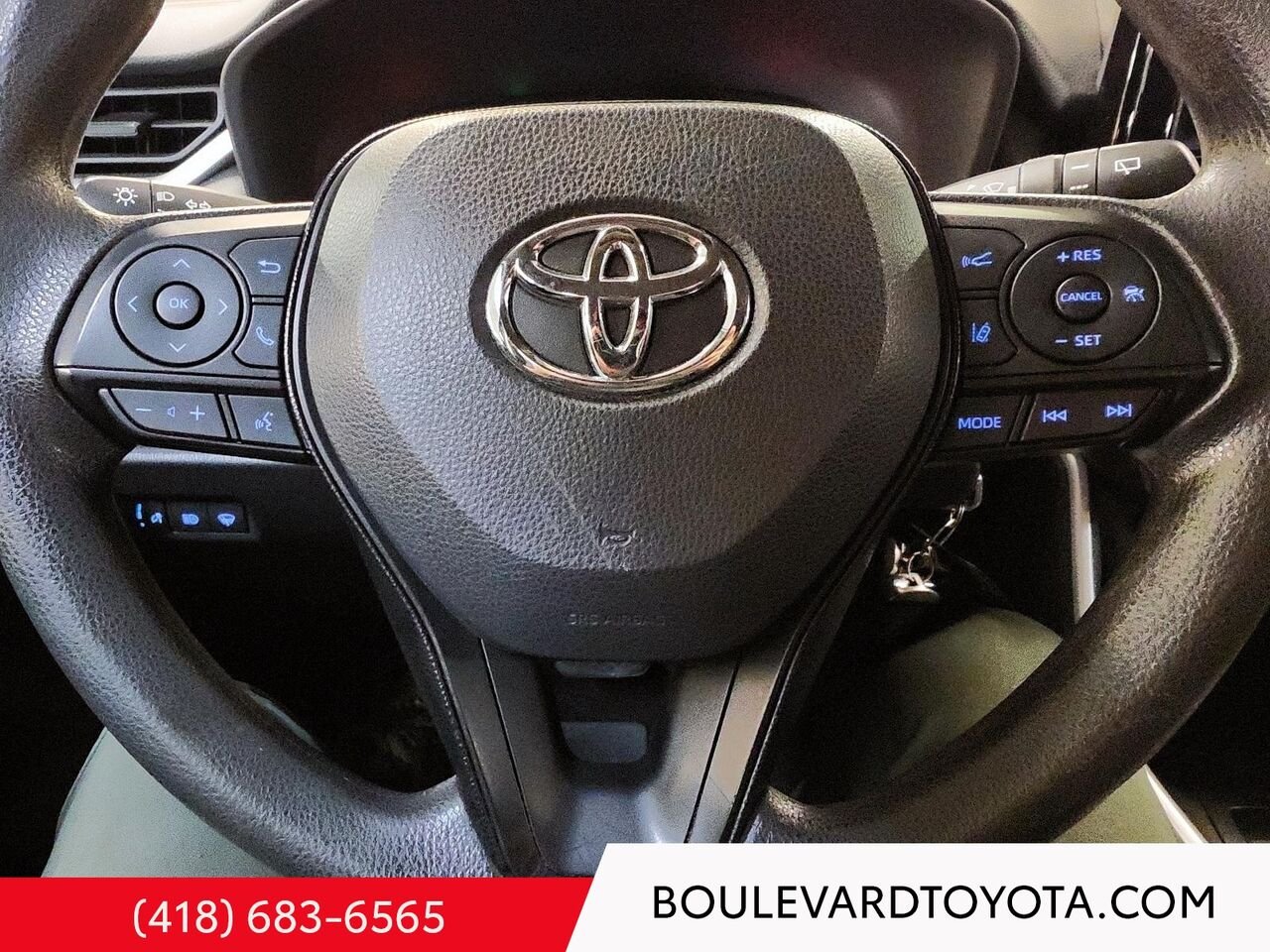 Toyota RAV4 100298A-67 | LE, AWD 2021 Noir Québec - photo #9