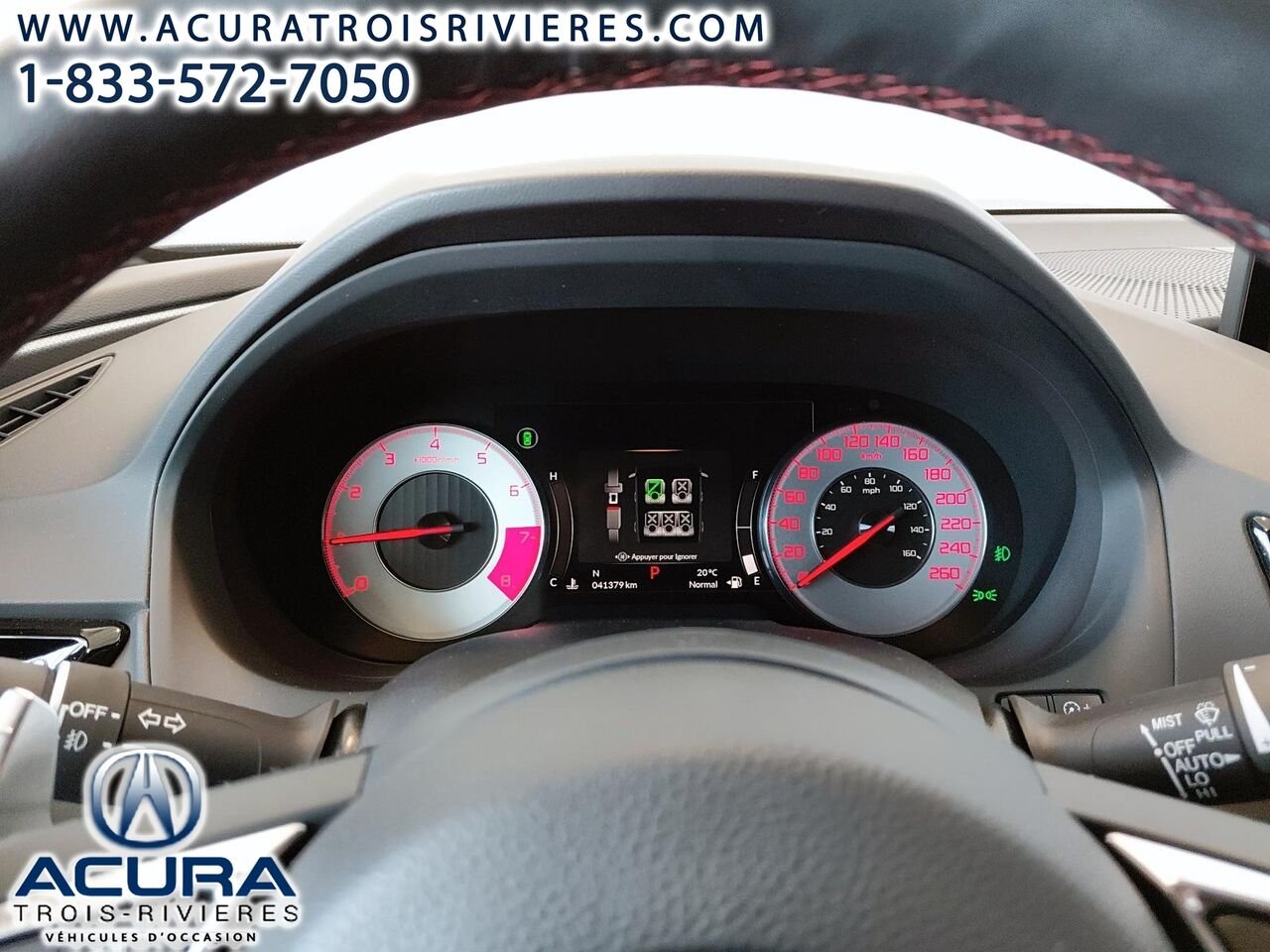 Acura RDX A-SPEC CARBONE 2024 Gris Trois-Rivières - photo #25