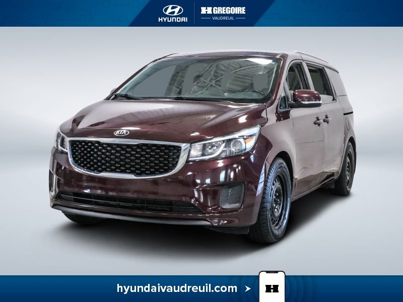 2018 Kia Sedona Red Laval - photo #4