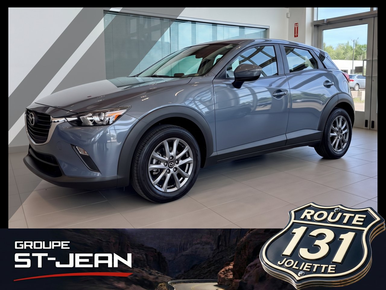 Mazda CX-3 2021 Gris Notre-Dame-des-Prairies - photo #0