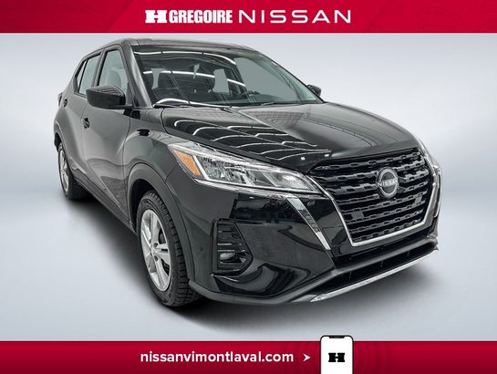 2024 Nissan Kicks S CARPLAY CAMERA MAGS A PARTIR DE 2.99% Black