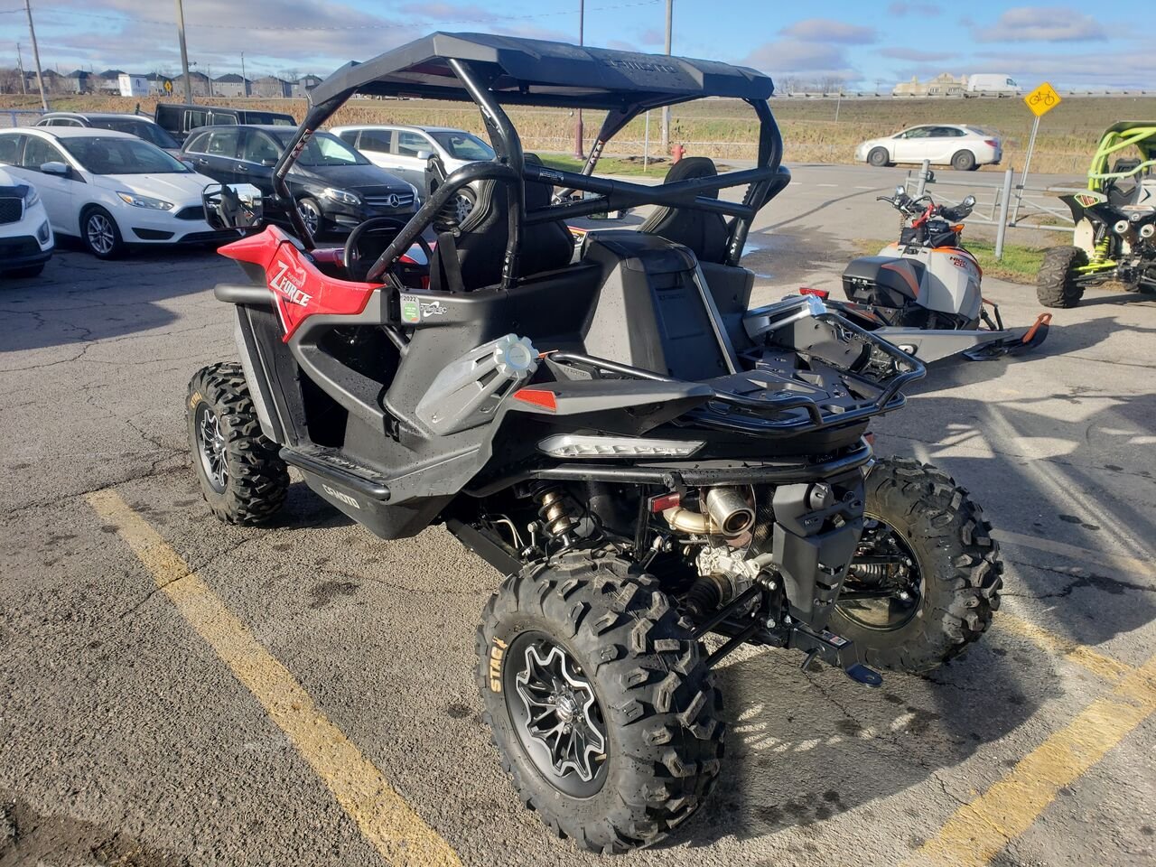 CF MOTO Z FORCE 950 2022 Rouge Longueuil, - photo #4