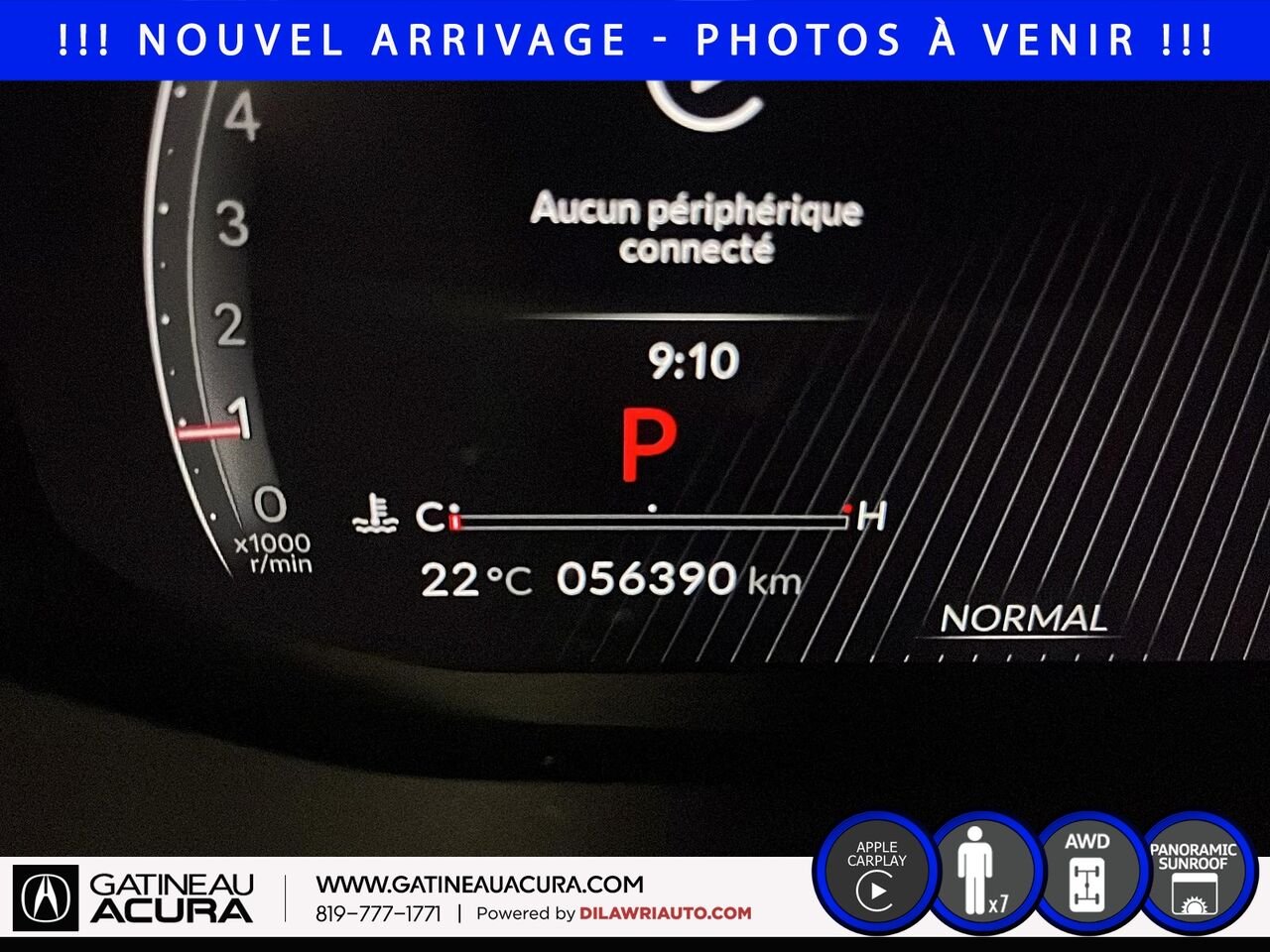 Acura MDX A-Spec SH-AWD 2025 Blanc Gatineau - photo #11