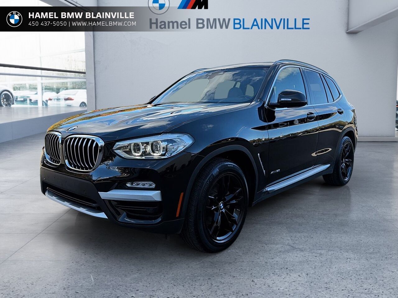 Black 2018 BMW X3 SUV / Crossover All-Wheel Drive Automatic