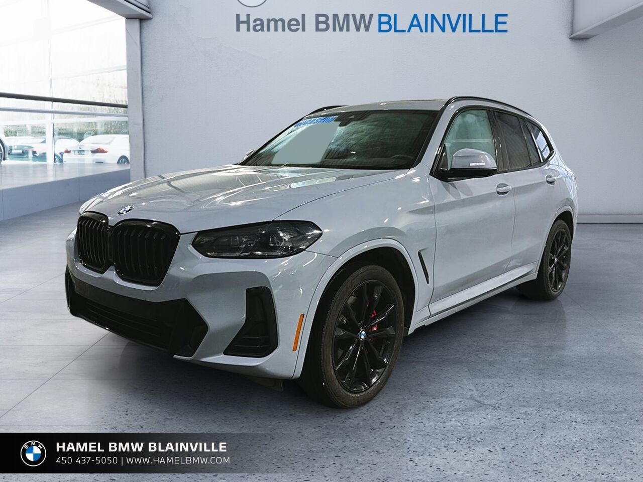 Gray 2024 BMW X3 SUV / Crossover All-Wheel Drive Automatic