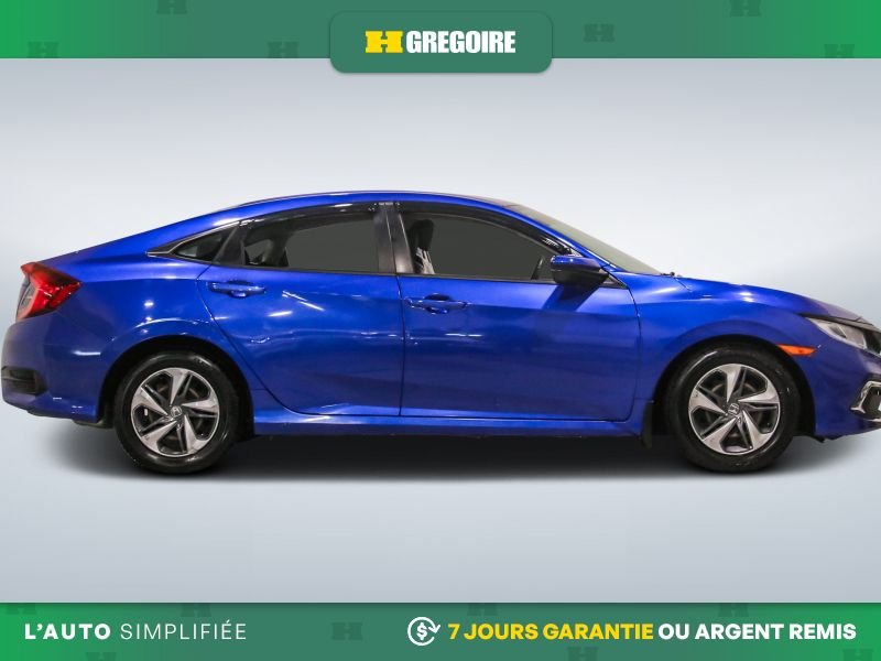 Honda Civic 821871 | LX AUTO AC GR ELECT CAMERA DE RECUL BLEUTOOTH 2019 Bleu Laval - photo #10
