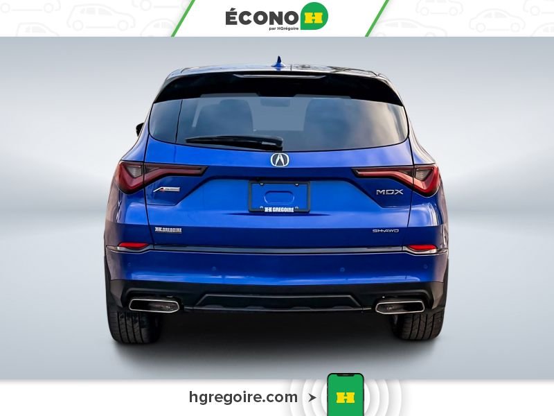 2022 Acura MDX Blue Blainville - photo #6