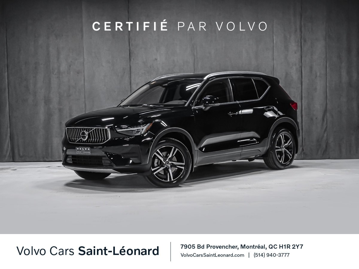 2025 Volvo XC40 B5 CORE BRIGHT CLIMATE Black Montreal - photo #0
