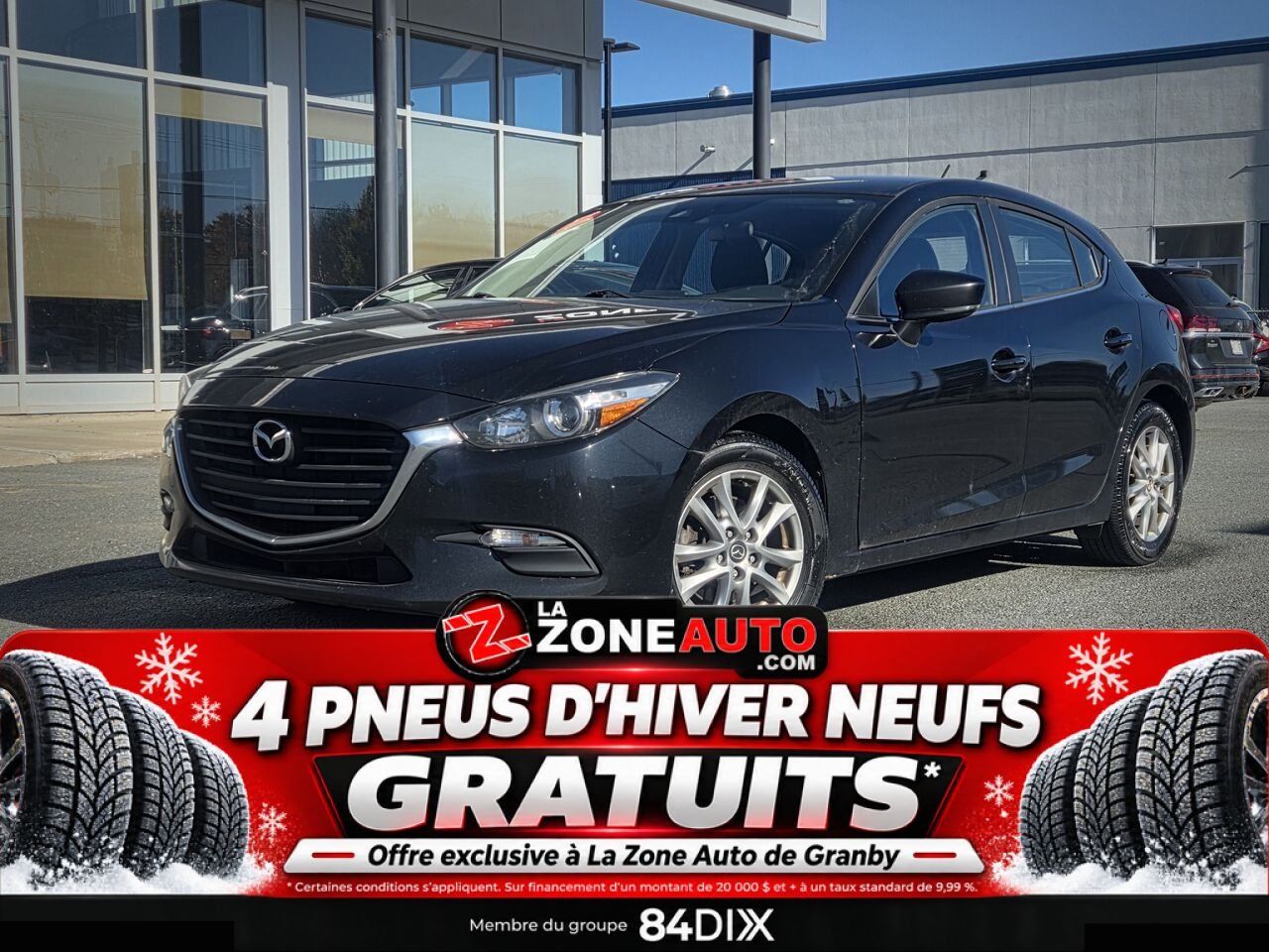 Mazda 3 GS Sport 2018 Noir Granby - photo #0