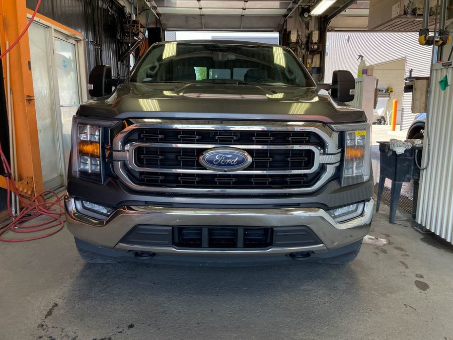 Ford F-150 XLT CREW 4X4 302A *TOIT* 3.5L ECOBOOST CAM 360 B&O 2022 Gris