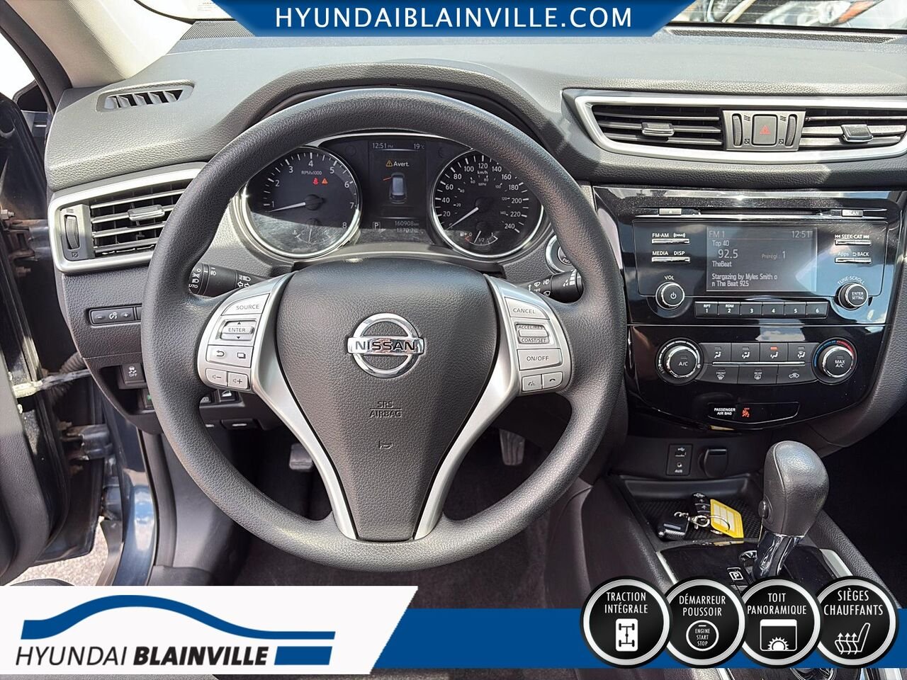 2015 Nissan Rogue Grey Blainville - photo #15