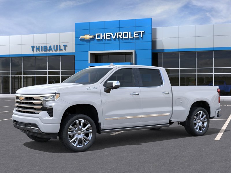 CHEVROLET Silverado 1500 High Country cabine multiplace 4RM 157 po 2026 BLANC POLAIRE, TRIPLE COUCHE