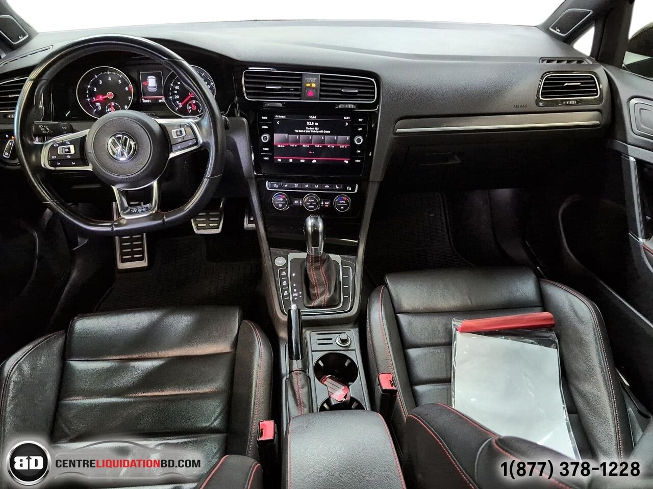 Volkswagen Golf GTI Autobahn transmission automatique | BD0380 2019 Noir Granby - photo #15
