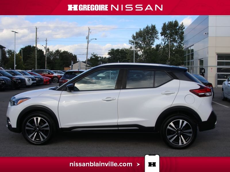 Nissan Kicks BR6415 | SR/BOSE/CARPLAY/CUIR/MAGS/AC/CAMERA/BT 2019 Blanc Laval - photo #11