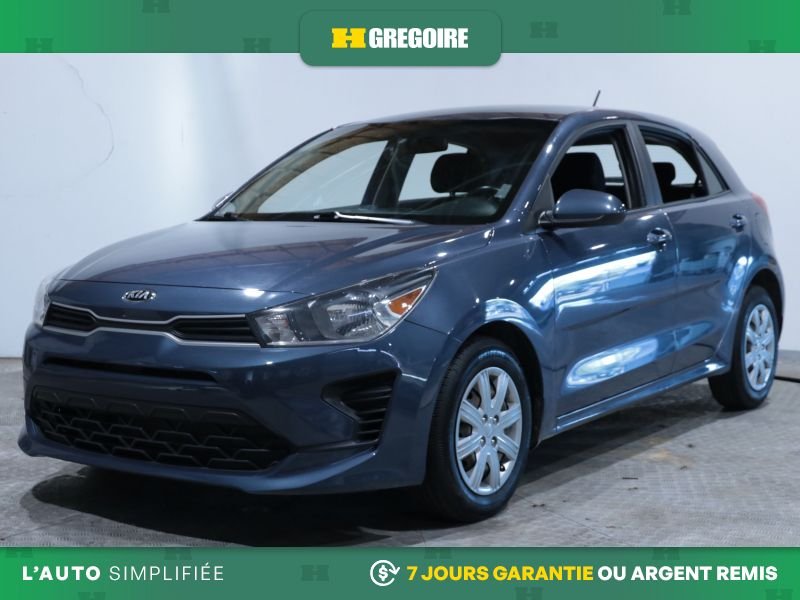 2021 Kia Rio 5 LX+ AUTO AC GR ELEC CAM RECULE BLUETOOTH Blue