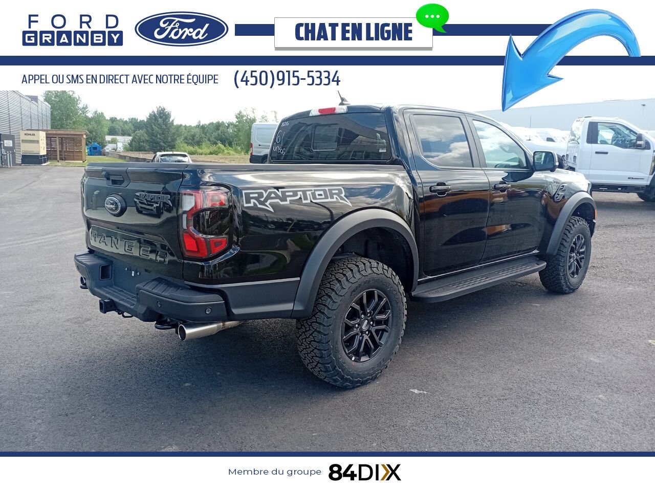 Ford RANGER 2024 Noir Granby - photo #4