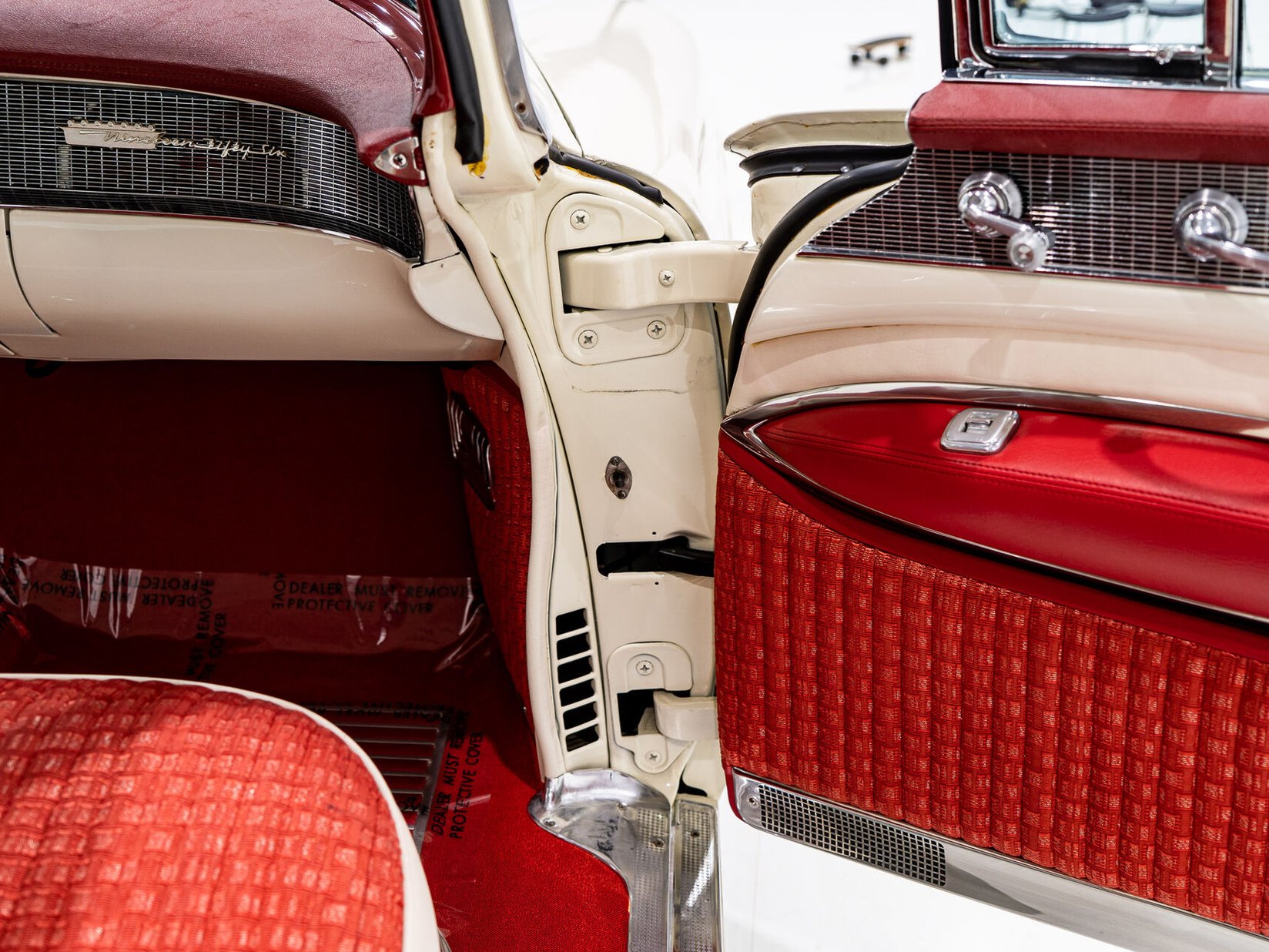 Cadillac Eldorado Seville With Factory A/C | PRIX EN USD 1956 Blanc Montréal - photo #83